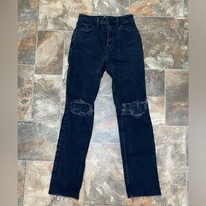 HOLLISTER ultra high rise 90s vintage straight jeans